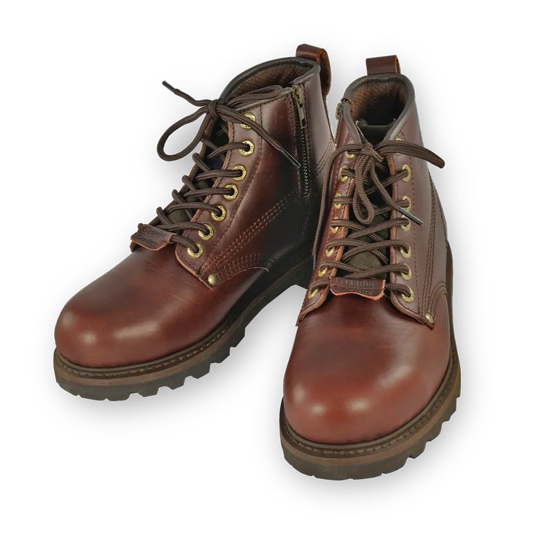 Brown Leather Hiking Boots